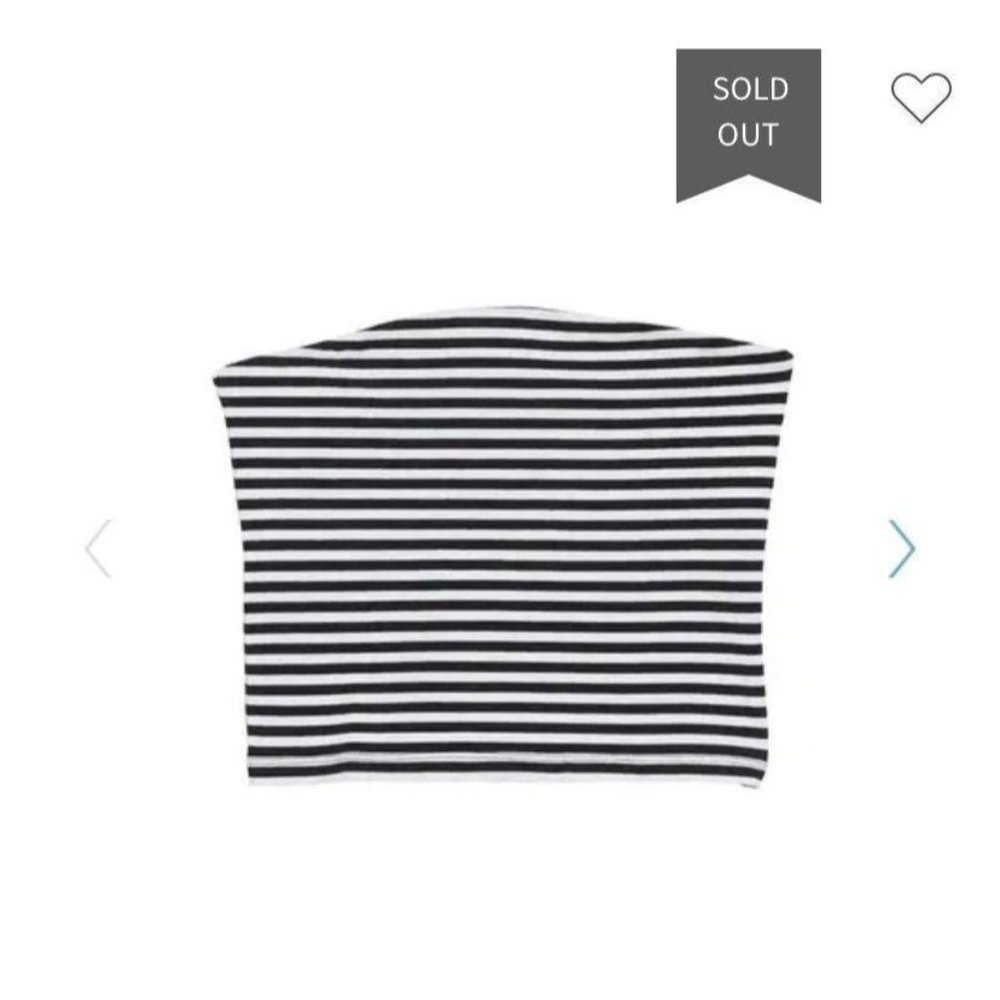 Abound Strapless Crop Tube Top XL